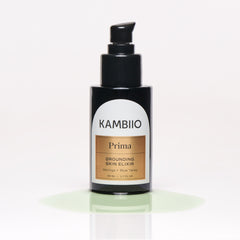 Face serum, Neck serum, Hair and Body Elixir with Blue Tansy, Frankincense, African Moringa oil. For soothing, rejuvenated skin. For acne-prone skin, For skin in need of calm, grounding and nurturing. Clean beauty, Green beauty, Microbiome supportive, Cruelty-free skincare. BIPOC-founded, Canadian skincare brand